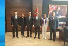 1-7 Mart Muhasebe Haftası Nedeni İle Çorlu Kaymakamı Sayın Cafer Sarılı, Çorlu Vergi Dairesi Müdürü Sayın Bedrettin Tepe, Çorlu Vergi Dairesi İhtisas Müdürü Sayın Celil Eskici, Çorlu Sgk Müdürü Sayın Sedat Çelik Yönetim Kurulumuz Makamında Ziyaret Etmiştir