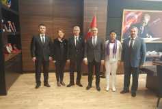 1-7 Mart Muhasebe Haftası Nedeni İle Çorlu Kaymakamı Sayın Cafer Sarılı, Çorlu Vergi Dairesi Müdürü Sayın Bedrettin Tepe, Çorlu Vergi Dairesi İhtisas Müdürü Sayın Celil Eskici, Çorlu Sgk Müdürü Sayın Sedat Çelik Yönetim Kurulumuz Makamında Ziyaret Etmiştir