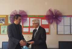 75.yıl Ulaş Çok Programlı Anadolu Lisesinin 1-7 Mart Muhasebe Haftası Etkinliğine Yönetim Kurulu Katılmıştır 