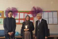 75.yıl Ulaş Çok Programlı Anadolu Lisesinin 1-7 Mart Muhasebe Haftası Etkinliğine Yönetim Kurulu Katılmıştır 