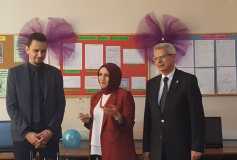 75.yıl Ulaş Çok Programlı Anadolu Lisesinin 1-7 Mart Muhasebe Haftası Etkinliğine Yönetim Kurulu Katılmıştır 