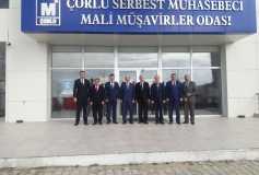 Vergi Haftası Nedeni İle Tekirdağ Vergi Dairesi Başkanı Mustafa Çelik, Grup Müdürü İbrahim Koç,çorlu Vergi Dairesi Müdürü Bedrettin Tepe Ve Çorlu İhtisas Vergi Dairesi Müdürü Celil Eskici Odamızı Ziyaret Etmişlerdir. Vergi Haftasını Kutlarız.