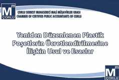 Yeniden Düzenlenen Plastik Poşetlerin Ücretlendirilmesine İlişkin Usul Ve Esaslar