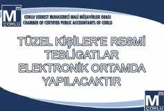 Tüzel Kişiler'e Resmi Tebligatlar Elektronik Ortamda Yapılacaktır. Tüzel Kişiler 31.01.2019 Tarihinde Kadar Ptt'ye Müracaat Ederek Sisteme Kayıt Olacaktır