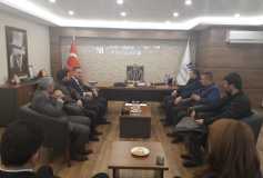 Chp Çorlu Belediyesi Başkan Aday Adayı Müjdat Uysalcan Odamız Yönetim Kurulunu Ziyaret Etmiştir.