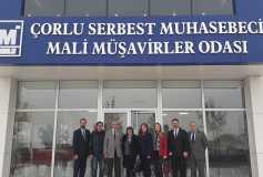 Chp Çorlu Belediyesi Aday Adayı Fatma Gürel Odamız Yönetim Kurulunu Ziyaret Etmiştir