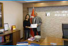 2018/2. Dönem Bilirkişilik Eğitimi Sertifikaları Çorlu Smmm Odamız'da Oda Başkanımız İbrahim Otsekin Tarafından Verilmiştir.