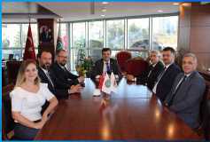 Çorlu Smmm Odası Yönetim Kurulumuzun Tekirdağ Baro Başkanımız Av. Sedat Tekneci Başkanımızı Ziyareti