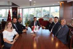Çorlu Smmm Odası Yönetim Kurulumuzun Tekirdağ Baro Başkanımız Av. Sedat Tekneci Başkanımızı Ziyareti