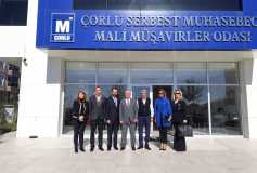 25.10.2018 Çorlu Belediye Başkanı Aday Adayı Adnan Sülün'ün Çorlu Smmm Odamız Yönetim Kuruluna Ziyareti