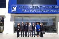 25.10.2018 Çorlu Belediye Başkanı Aday Adayı Adnan Sülün'ün Çorlu Smmm Odamız Yönetim Kuruluna Ziyareti