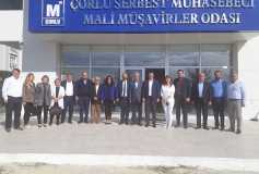 Cumhuriyet Halk Partisi Çorlu İlçe Yönetimi Odamızı Ziyaret Etmişlerdir. Ziyaretlerinden Dolayı Chp Çorlu İlçe Yönetimine Teşekkür Ederiz.