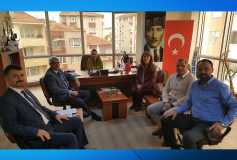 Çorlu İşkur Müdürü Aslıhan Moğulkoç'u, Odamız Yönetim Kurulu Ziyaret Etmiştir