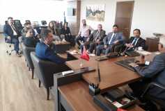 03.10.2018 Mali Müşavirler Muhasebeciler Birliği Derneği Çorlu Şubesi'nin, Serbest Muhasebeci Mali Müşavirler Odası Yönetim Kuruluna Ziyareti