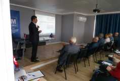 Vergi Mevzuatında Güncel Değişiklikler Ve Mali Müşavirler Açısından Müteselsil Sorumluluk Uygulaması Semineri E. Vergi Müfettişi Yeminli Mali Müşavir Fevzi Bulut Sunumuyla Gerçekleşmiştir.