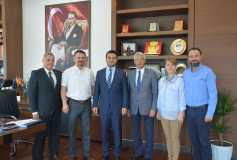 11.07.2018 Odamız Yönetim Kurulunun, Çorlu Ticaret Ve Sanayi Odası Yönetim Kurulu Başkanı İzzet Volkan'a Ziyareti