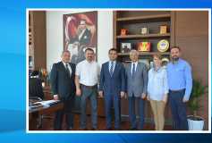 11.07.2018 Odamız Yönetim Kurulunun, Çorlu Ticaret Ve Sanayi Odası Yönetim Kurulu Başkanı İzzet Volkan'a Ziyareti