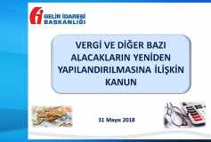 7143 Sayılı Vergi Ve Diğer Bazı Alacakların Yeniden Yapılandırılması Kanunu Hakkında Basın Açıklaması Ve Sunumu