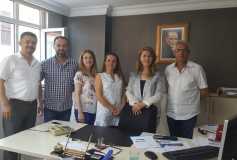 04.07.2018 Çorlu Vatan Hastanesinin Protokol İçin Yönetim Kurulumuzu Ziyareti