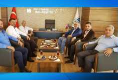 27.06.2018 Yeminli Mali Müşavir Dursun Aydın'ın Yönetim Kuruluna Ziyareti