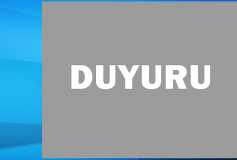 2018/2. Dönem Staja Giriş Sinavi 14/07/2018 Tarihinde Yapilacaktir