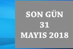 2018 Yılı Nisbi Aidat Bildirimi İçin Son Gün 31 Mayıs 2018'dir
