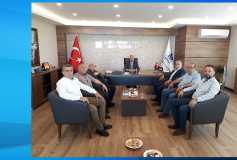 14.05.2018 S.s. Çorlu Koordine Küçük Sanayi Sitesi Yapı Kooperatifi Yönetim Kurulu Başkanı Zeki Dobrucalı Ve Yönetim Kurulu Üyelerinin Odamızı Ziyareti