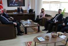 02.03.2018 Yönetim Kurulu'nun Tekirdağ Vergi Dairesi Başkani Abdullah Coşkuner'e Ziyareti