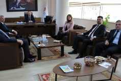 02.03.2018 Yönetim Kurulu'nun Tekirdağ Vergi Dairesi Başkani Abdullah Coşkuner'e Ziyareti