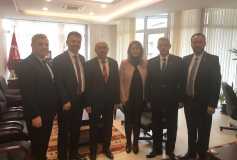02.03.2018 Yönetim Kurulu'nun Tekirdağ Küçük Ve Orta Ölçekli Mükellefler Grup Başkani Erdal Firat'a Olan Ziyareti
