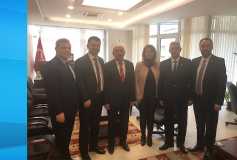 02.03.2018 Yönetim Kurulu'nun Tekirdağ Küçük Ve Orta Ölçekli Mükellefler Grup Başkani Erdal Firat'a Olan Ziyareti