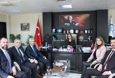 02.03.2018 Yönetim Kurulu'nun Tekirdağ Sgk İl Müdürü Fatma Derya Alan'a Ziyareti