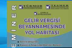 06.03.2018 Gelir Vergisi Beyannamesinde Yol Haritası Konulu Seminer