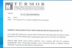 09-10 Aralık 2017 3.dönem Smmm Sınav Sonuçları