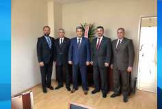 05.12.2017 Tarihinde Yönetim Kurulunun Çorlu Vergi Dairesi Müdürü Bedrettin Tepe'ye, Çorlu İhtisas Vergi Dairesi Müdürü Celil Eskici'ye, Çorlu Sgk Müdürü Hasan Türkan'a Ziyareti