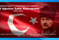 30 Ağustos Zafer Bayramımız Kutlu Olsun