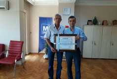 02.08.2017 Kadir Surur'a Törenle Ruhsatı Teslim Edildi