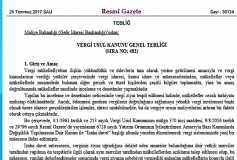 Mükelleflerin İzaha Davet Esasları V.u.k 482 Genel Tebliğ