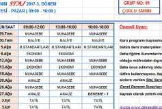 Smmmo Staja Başlama Sınavı Hazırlık Kursu Kesin Kayıt İçin Son Başvuru Tarihi 28 Temmuz 2017 Cuma Günüdür