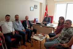 19.07.2017 Çorlu Ticaret Ve Sanayi Odası Yönetim Kurulu Başkanı İbrahim Gönül'ün Yönetim Kurulumuzu Ziyareti