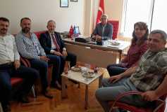 19.07.2017 Çorlu Ticaret Ve Sanayi Odası Yönetim Kurulu Başkanı İbrahim Gönül'ün Yönetim Kurulumuzu Ziyareti