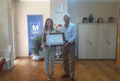 11.07.2017 Nisan Altay,cevdet Cem Sarigül Ve Nuran Karaç'a Törenle Ruhsatlari Teslim Edildi