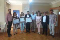 11.07.2017 Nisan Altay,cevdet Cem Sarigül Ve Nuran Karaç'a Törenle Ruhsatlari Teslim Edildi