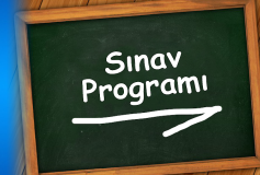 30 Temmuz 2017 Tarihinde Yapilacak Olan 2017/2. Dönem A-B-C Grubu Sinav Programi