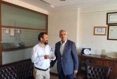 29.05.2017 Yüksek Düzeyde Vergi Ve Aidat Ödeyen Üyemiz Sayın Sedat Tunç'a Plaketi Takdim Edildi