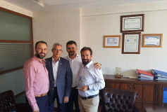 29.05.2017 Yüksek Düzeyde Vergi Ve Aidat Ödeyen Üyemiz Sayın Sedat Tunç'a Plaketi Takdim Edildi