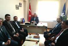 11.05.2017 Tekirdağ Vergi Dairesi Başkanı Abdullah Coşkuner, Tekirdağ Gelir İdaresi Grup Müdürü İbrahim Koç Ve Çorlu Vergi Dairesi Müdürü Bedrettin Tepe'nin Yönetim Kuruluna Ziyareti 