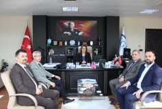06.03.2017 Muhasebe Haftası Nedeniyle Yönetim Kurulunun Tekirdağ Sgk İl Müdürü Sn. Fatma Derya Alan'ı Ziyareti