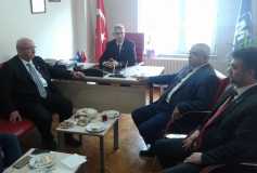 03.03.2017 Büyükşehir Belediye Başkani Kadir Albayrak Ve Çorlu Belediye Başkani Ünal Baysan'in Yönetim Kurulumuzu Ziyareti