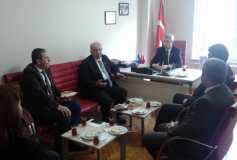 03.03.2017 Büyükşehir Belediye Başkani Kadir Albayrak Ve Çorlu Belediye Başkani Ünal Baysan'in Yönetim Kurulumuzu Ziyareti